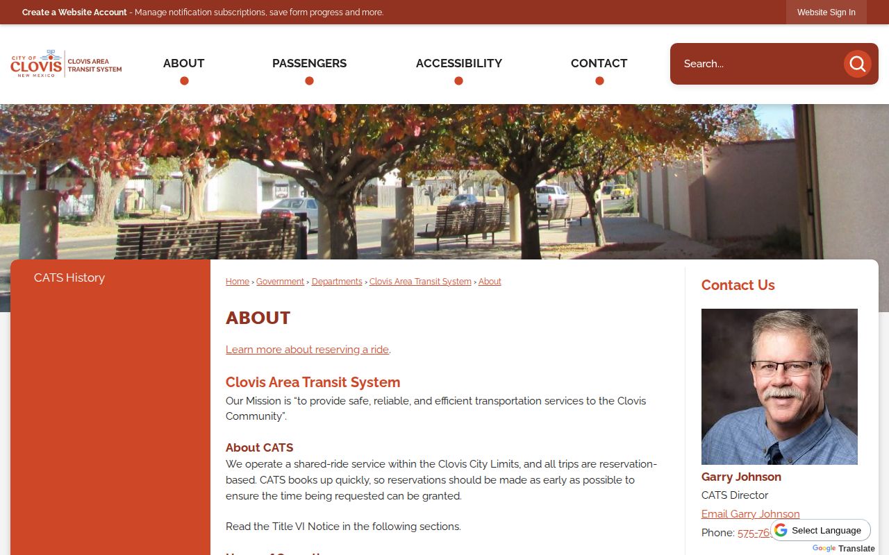 Clovis transit information for travel after a Curry County release