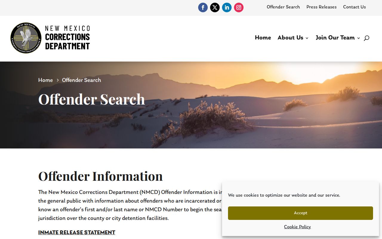 New Mexico Corrections Department search for Curry County released inmates